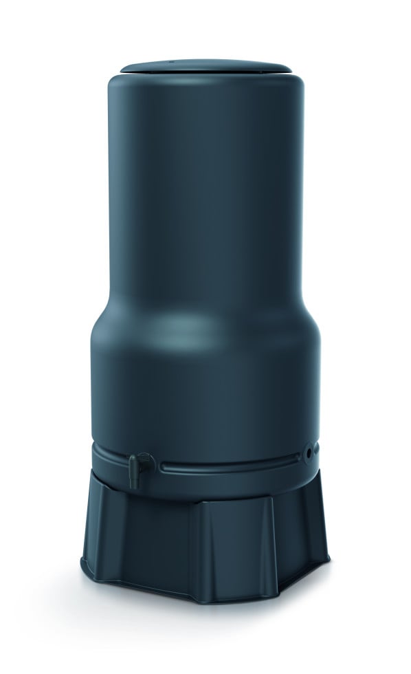 Arves Regenspeicher Aquabell 200 L anthrazit Arves Regenspeicher Aquabell 200 L anthrazit von Prosperplast since 1993