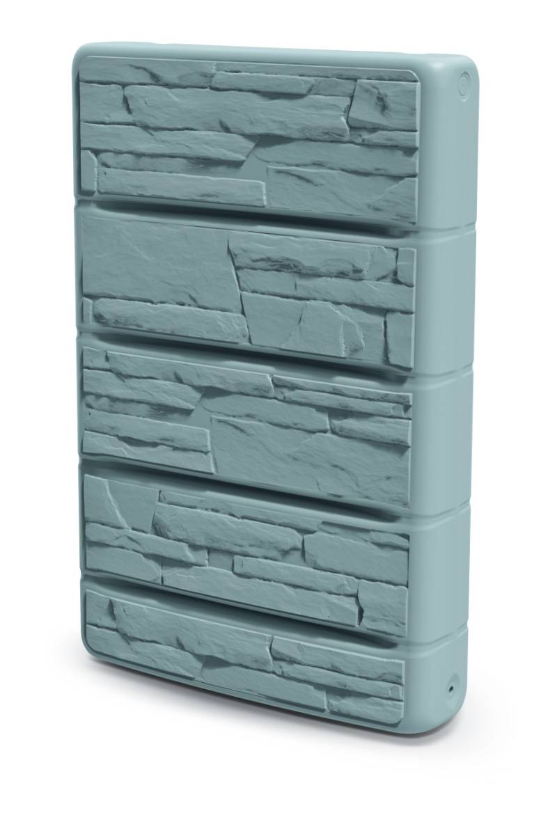 Arves Regenspeicher Wall Stone 400 L grau von Prosperplast since 1993