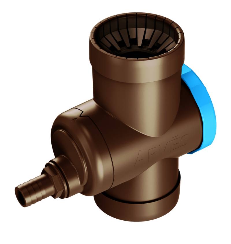Arves Wassersammler mit Netzfilter dunkelbraun Arves Wassersammler mit Netzfilter dunkelbraun von Prosperplast since 1993