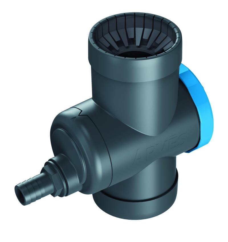 Arves Wassersammler mit Netzfilter hellgrau Arves Wassersammler mit Netzfilter hellgrau von Prosperplast since 1993