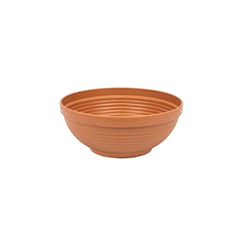 0,6 L Pflanzschale Blumenkübel Blumentopf braun terracotta D 15 cm Schale von Prosperplast