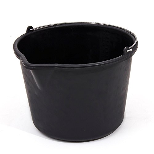 5-er SET Kunststoff Eimer 16 Liter Baueimer Mörteleimer Kübel Gießer Bau Skala 5-er SET Kunststoff Eimer 16 Liter Baueimer Mörteleimer Kübel Gießer Bau Skala von Prosperplast