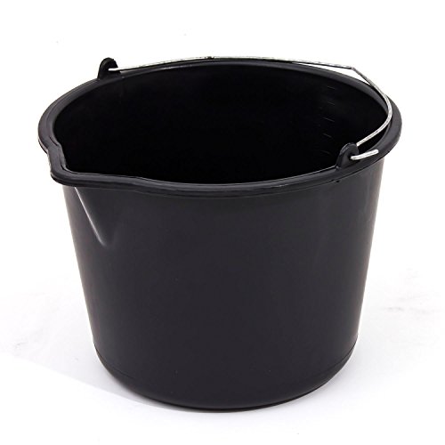5-er SET Kunststoff Eimer 20 Liter Baueimer Mörteleimer Kübel Gießer Bau Skala 5-er SET Kunststoff Eimer 20 Liter Baueimer Mörteleimer Kübel Gießer Bau Skala von Prosperplast
