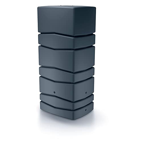 Wasserfangfass Aqua Tower 650L, Maße (mm) 775 x 573 x 1650, Farbe Anthrazit von Prosperplast
