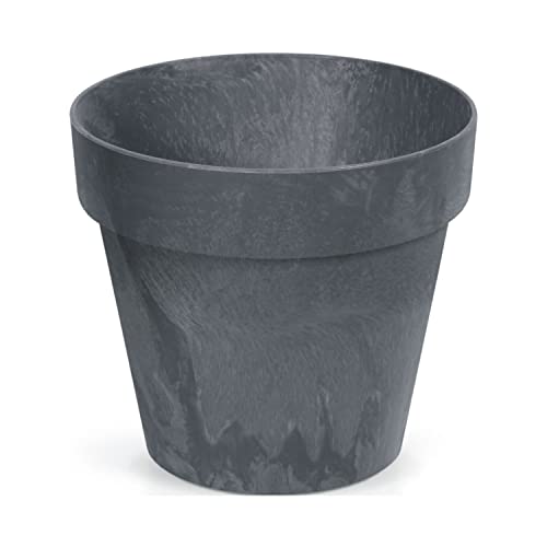 CUBE BETON EFFECT 29L Topf, Abmessungen (mm) 400x400x354, Farbe Anthrazit von Prosperplast