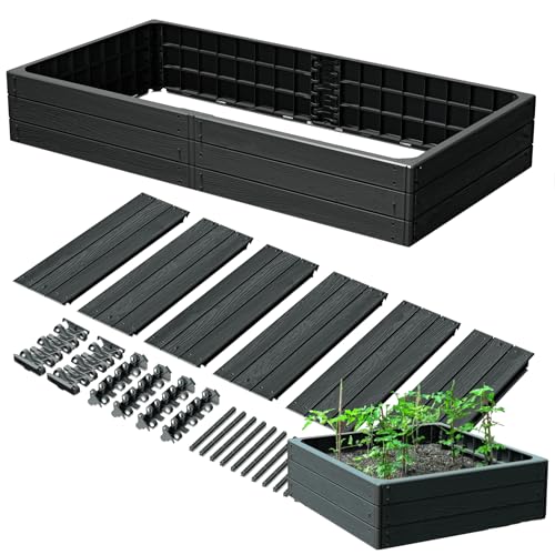 Gartenbeet Erhöhter Beet großer Gemüsebeet ProsperPlast anthrazit Gartenbeet Erhöhter Beet großer Gemüsebeet ProsperPlast anthrazit von Prosperplast