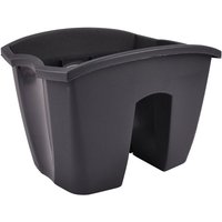 Prosperplast - Geländertopf anthrazit Balkontopf Balkonkasten Hängetopf Blumentopf Blumenkübel Prosperplast - Geländertopf anthrazit Balkontopf Balkonkasten Hängetopf Blumentopf Blumenkübel von Prosperplast