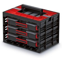 PROSPERPLAST Werkstattorganizer »Tager«, BxHxT: 290 x 295 x 415 mm, 3-teilig - schwarz PROSPERPLAST Werkstattorganizer »Tager«, BxHxT: 290 x 295 x 415 mm, 3-teilig - schwarz von Prosperplast