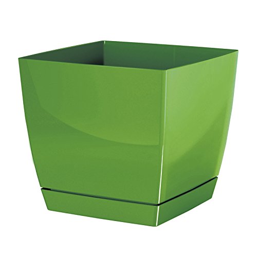 Prosper Plast dukp135–370u 13,5 x 13,5 x 12,4 cm"Coubi" Blumentopf – Olive von Prosperplast