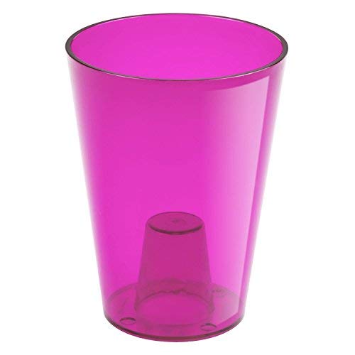 Prosper Plast dus130p-cpr9 13 x 17 cm"Coubi" Blumentopf – Pink Transparent von Prosperplast