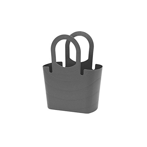 Prosper Plast itlu300–426U 30 x 15,5 x 22,2 cm Lucy Tasche – Dunkelgrau (12-teilig) von Prosperplast