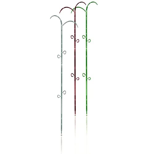 Stütze für Blumen oder Kletterpflanzen DECOR, Abmessungen (mm) 90/60x585, Farbe Transparent von Prosperplast