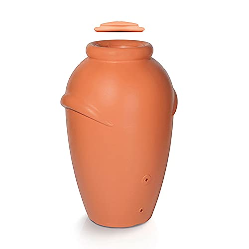 Regenwasserfass 440L Aquacan aus Kunststoff in Terrakotta Farbe 82 (Länge) x 76 (Breite) x 126 (Höhe) cm Regenwasserfass 440L Aquacan aus Kunststoff in Terrakotta Farbe 82 (Länge) x 76 (Breite) x 126 (Höhe) cm von Prosperplast