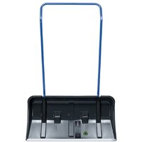 Prosperplast breiter Schneeschieber Schneeschaufel Arctic Eco mit Rolle schwarz von Prosperplast