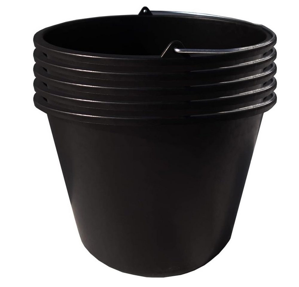 Prosperplast Blumenkasten Prosperplast Eimer BUCKET 12 Liter - schwarz 5er set Prosperplast Blumenkasten Prosperplast Eimer BUCKET 12 Liter - schwarz 5er set von Prosperplast