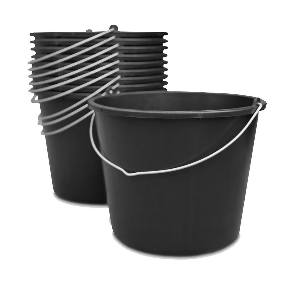 Prosperplast Blumenkasten Prosperplast Eimer BUCKET 16 Liter - schwarz 10er Set Prosperplast Blumenkasten Prosperplast Eimer BUCKET 16 Liter - schwarz 10er Set von Prosperplast