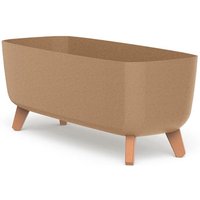 Prosperplast Blumentopf GRACIA CASE Eco Wood Natur 58 cm von Prosperplast