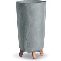 Prosperplast Blumentopf GRACIA TUBUS SLIM Betoneffekt Beton 23,9 cm von Prosperplast