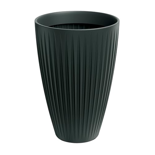 Prosperplast Blumentopf Latia Round HIGH, Ø60 x 58 cm, Anthrazit von Prosperplast
