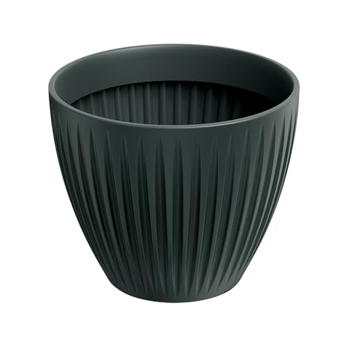 Prosperplast Blumentopf Latia rund, Ø30 x 25 cm, Anthrazit von Prosperplast