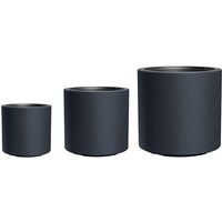 Blumentopf Blumenkübel mit Einsatz Heos, Anthrazit Kunststoff 30 / 40 / 47 cm, Größe: ø 40 cm Blumentopf Blumenkübel mit Einsatz Heos, Anthrazit Kunststoff 30 / 40 / 47 cm, Größe: ø 40 cm von Prosperplast