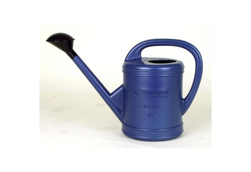 Prosperplast Gießkanne Große Gießkanne 10L in Blau mit Brause Wasserkanne Kunststoff Gartengi von Prosperplast