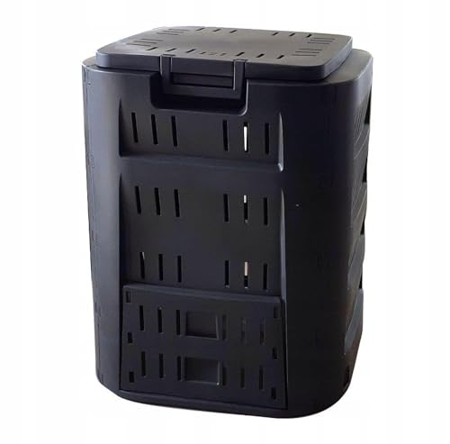 Prosperplast IKL220C-S411 Compogreen Komposteimer, 610 mm x 610 mm x 753 mm, Schwarz von Prosperplast