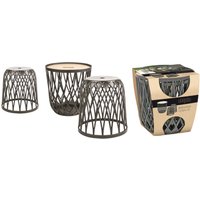Prosperplast - uniqubo iku bs 2+1 multifunktionsmöbel-set 3 tische und 2 sitzer von Prosperplast