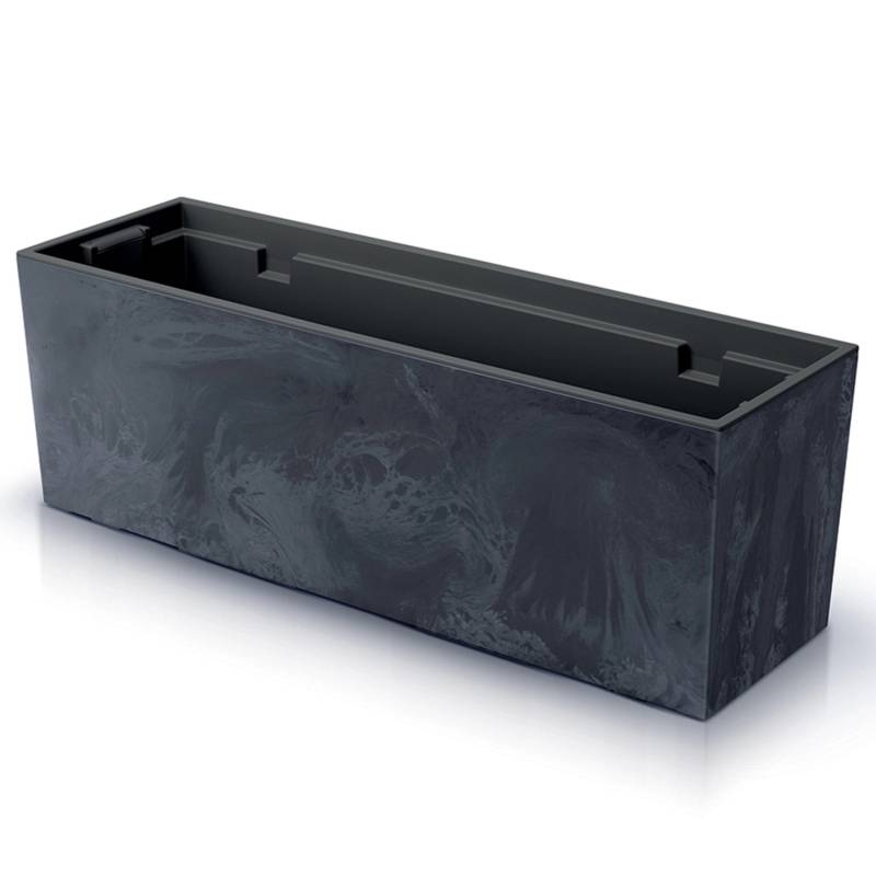 Prosperplast Pflanzkasten Urbi Beton Effect 12 L Anthrazit von Prosperplast
