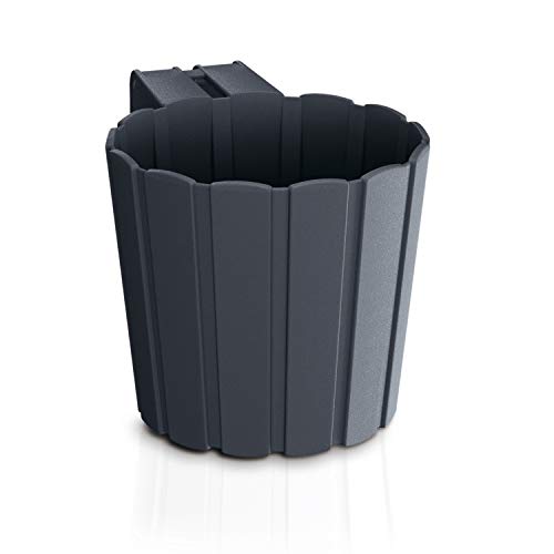 Prosperplast Pflanzkübel/Blumenkübel Kunststoff BOARDEE Basic Schwarz 1,4L - 14x21x13 cm Prosperplast Pflanzkübel/Blumenkübel Kunststoff BOARDEE Basic Schwarz 1,4L - 14x21x13 cm von Prosperplast