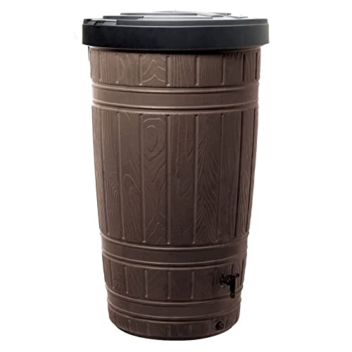 WOODCAN 265L Regenwassertank, Abmessungen (mm) 648x648x1128, Farbe Braun WOODCAN 265L Regenwassertank, Abmessungen (mm) 648x648x1128, Farbe Braun von Prosperplast