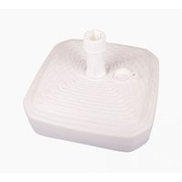 Prosperplast - Sonnenschirmständer Weiß 12L befüllbar Rattan Schirmständer Schirmhalter Schirm Prosperplast - Sonnenschirmständer Weiß 12L befüllbar Rattan Schirmständer Schirmhalter Schirm von Prosperplast