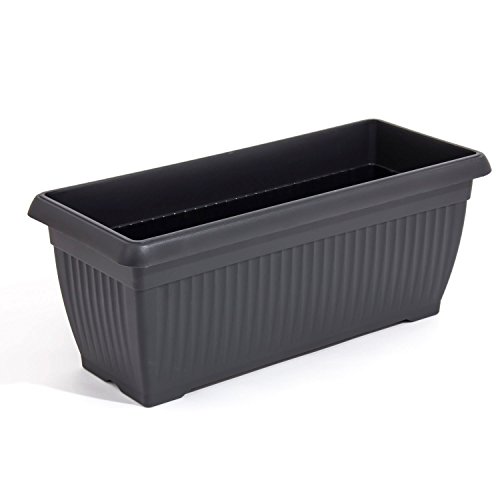 Prosperplast Terra Motes 18l., Abmessungen (MM) 600x257x238, Anthrazitfarbe von Prosperplast