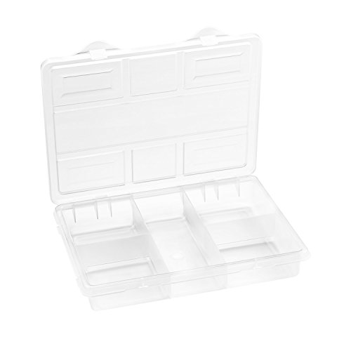 Prosperplast Transparenter Organizer 20x16 cm mit 5 festen Fächern in 2 Größen Prosperplast Transparenter Organizer 20x16 cm mit 5 festen Fächern in 2 Größen von Prosperplast
