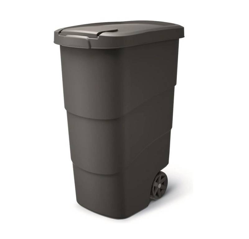 Prosperplast Werkzeugbox Prosperplast Mobiler Mülleimer bin WHEELER 90 L - recycled black von Prosperplast