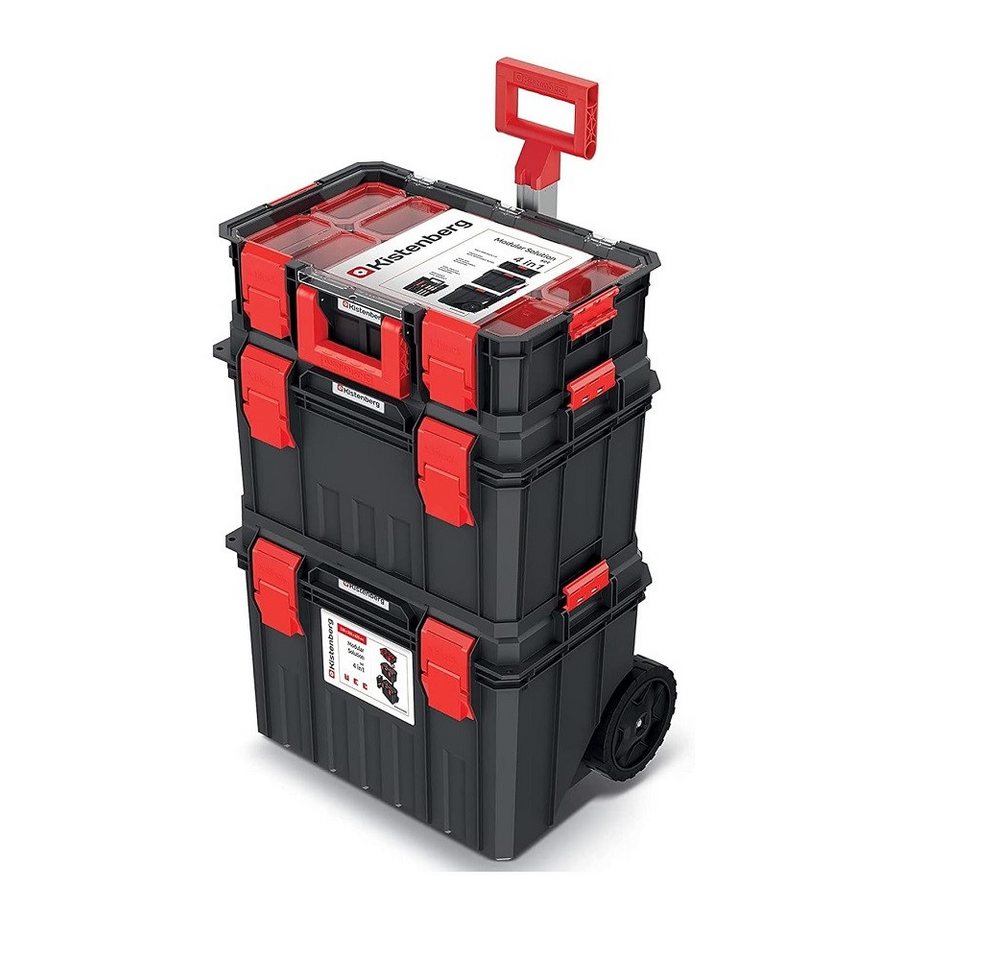 Prosperplast Werkzeugbox Prosperplast Tool Trolley MODULAR SOLUTION MOBILE Set - schwarz Prosperplast Werkzeugbox Prosperplast Tool Trolley MODULAR SOLUTION MOBILE Set - schwarz von Prosperplast