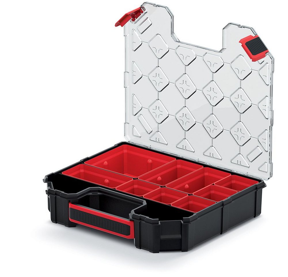 Prosperplast Werkzeugkoffer Kistenberg Sortimentsbox TAGER CARBO ORGANIZER KTGC30256B mit Bechern Prosperplast Werkzeugkoffer Kistenberg Sortimentsbox TAGER CARBO ORGANIZER KTGC30256B mit Bechern von Prosperplast