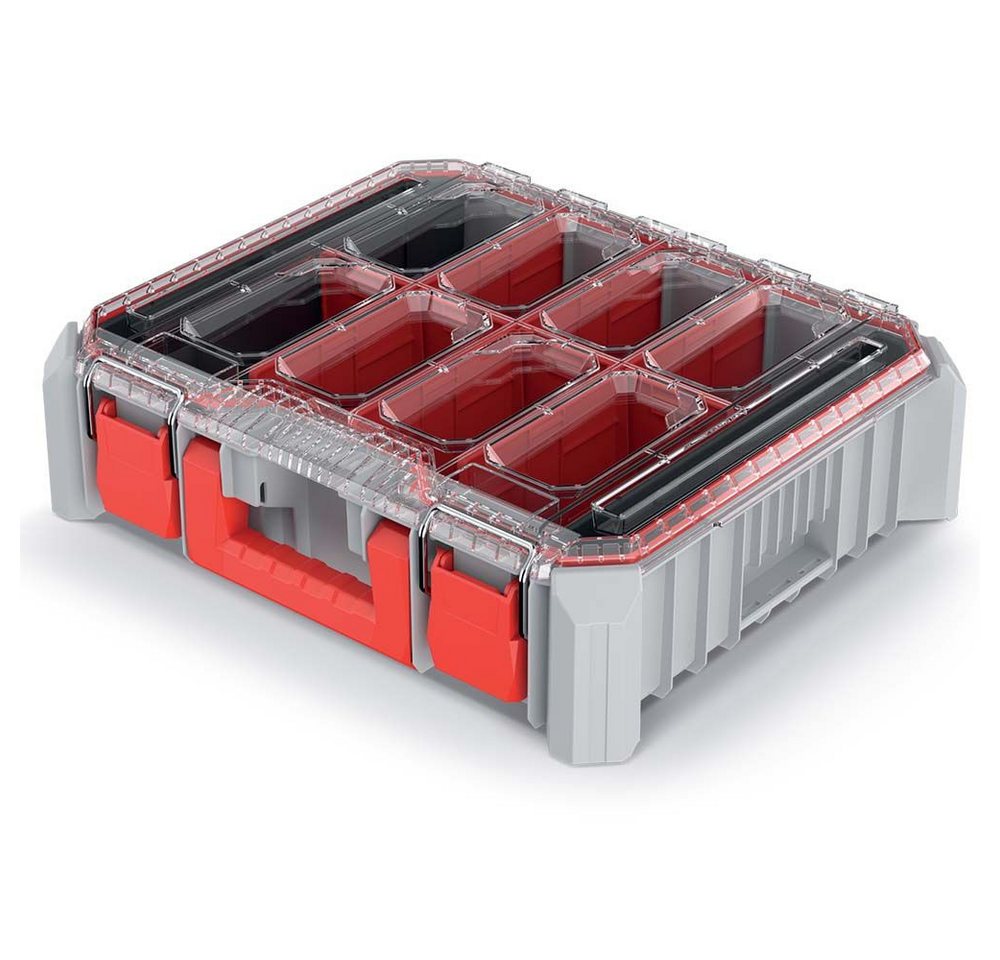 Prosperplast Werkzeugkoffer Kistenberg Werkzeug Organizer C BLOCK BRIDGE Cool Grey 4C mit Stegen Prosperplast Werkzeugkoffer Kistenberg Werkzeug Organizer C BLOCK BRIDGE Cool Grey 4C mit Stegen von Prosperplast