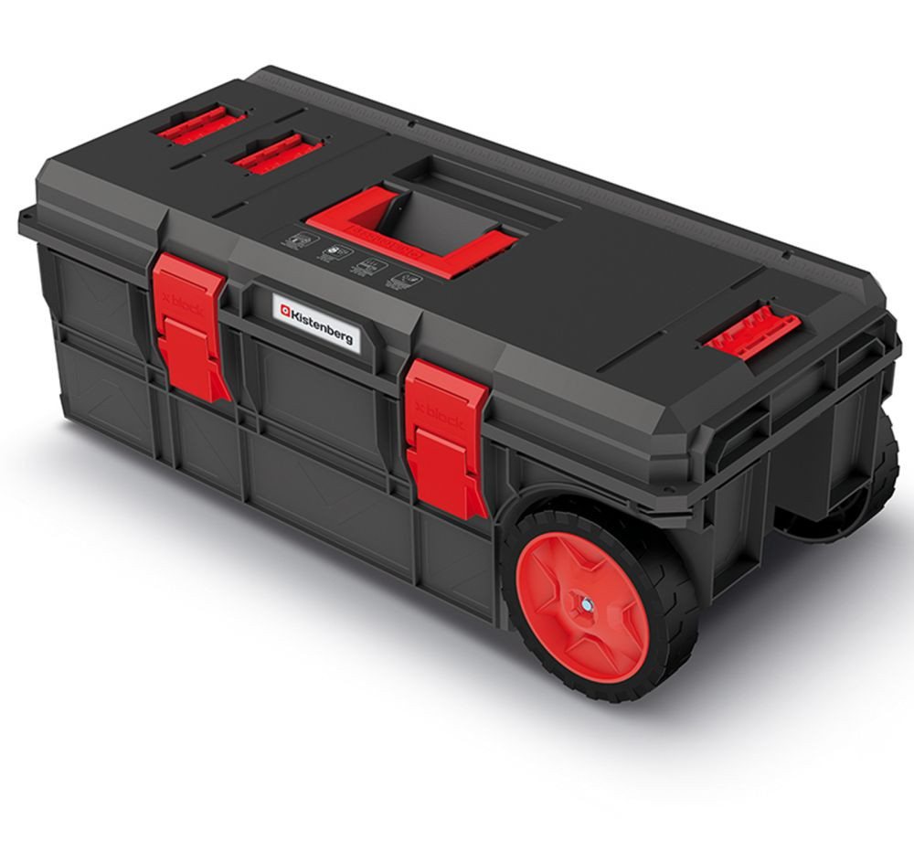 Prosperplast Werkzeugkoffer Kistenberg mobile Werkzeugkiste X BLOCK PRO WAGON mit Rädern KXB8040W Prosperplast Werkzeugkoffer Kistenberg mobile Werkzeugkiste X BLOCK PRO WAGON mit Rädern KXB8040W von Prosperplast