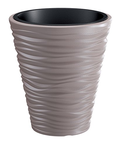 Rund Blumentopf – Sand – 34,5 cm – Mocca - Rund Blumentopf – Sand – 34,5 cm – Mocca - von Prosperplast