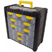Prosperplast - Schubladen-Organizer Sichtlagerkasten Werkzeugzubehör Utensilienbox Aufbewahrung von Prosperplast