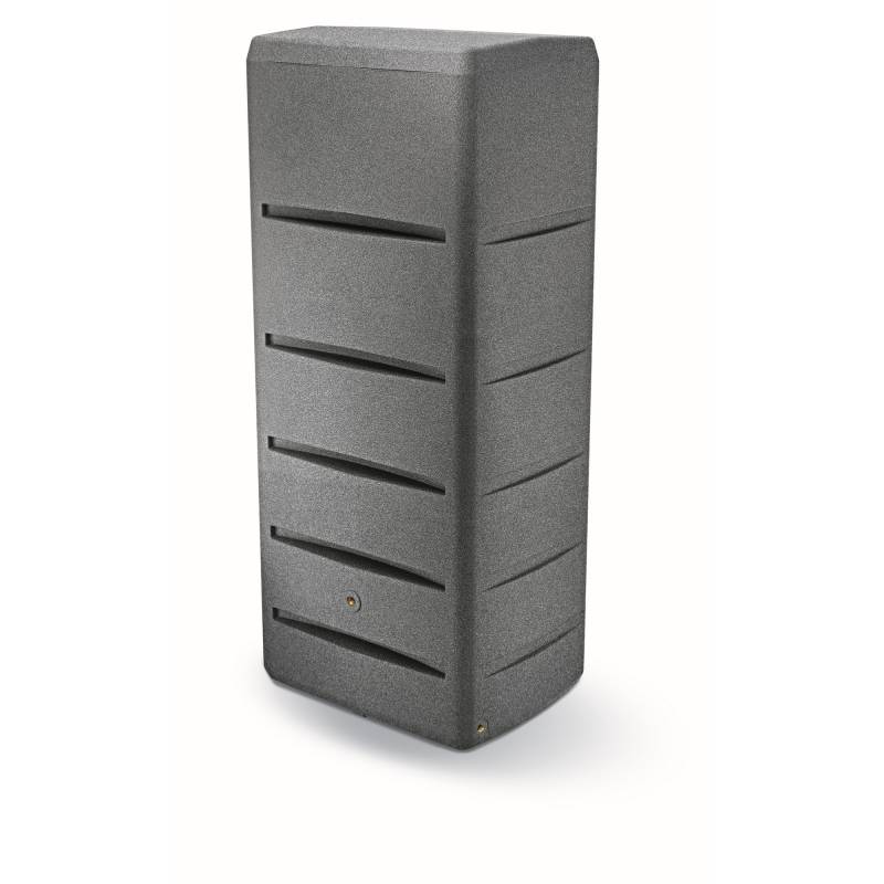 prosperplast Regentonne 'Tower' granitgrau 260 l von Prosperplast