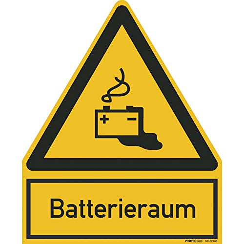 Protec.Class Pwzbr Warnzeichen Batterieraum Pwzbr von Protec.class