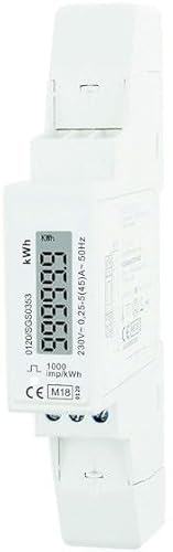 Wechselstromzähler 230V 0,25-5(45) A 1TE PROTEC.CLASS PWSZDMID 45 von Protec.class