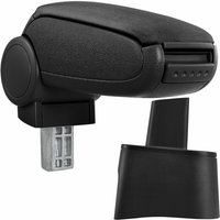 Pro.tec - Mittelarmlehne Seat Ibiza 6L mit Staufach Textil Schwarz von PRO.TEC