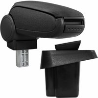 Mittelarmlehne Suzuki SX4 Fiat Sedici mit Staufach Textil Schwarz Pro.tec von PRO.TEC