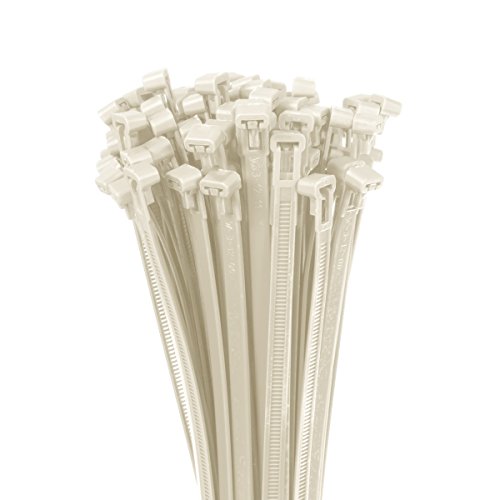 100 Stk.Profi Kabelbinder transparent 3,6 x 250mm Nylon Industriequalitat Kabelstrapse Strapse Binder Verbinder von Proteco-Werkzeug.com