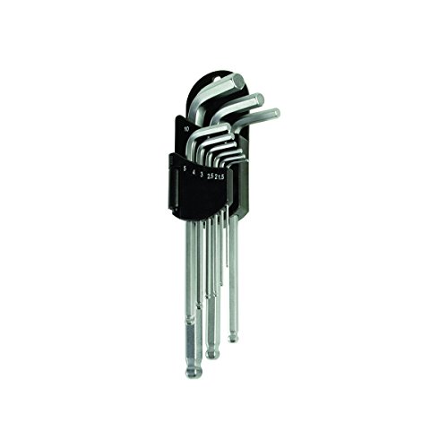 Proteco-Werkzeug® 9 tlg. Winkelschlüssel Stiftschlüssel Sechskantschlüssel Satz mit Kugelkopf und Magnet von Proteco-Werkzeug