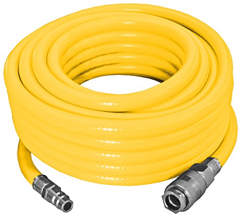 Proteco-Werkzeug® PVC Druckluftschlauch 3 lagig Durchm. 9/15 mm 10 Meter lang verstärkt mit Gewebeinlage Kompressorschlauch Luftschlauch mit Schnellkupplung von Proteco-Werkzeug