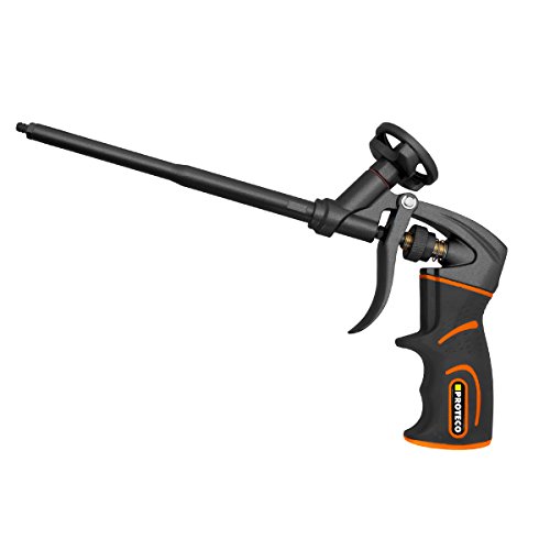 Proteco-Werkzeug® PU-Schaumpistole PTFE antihaft beschichtet Profi-Qualität Montagepistole Einhandbedienung Softgrip Proteco-Werkzeug® PU-Schaumpistole PTFE antihaft beschichtet Profi-Qualität Montagepistole Einhandbedienung Softgrip von Proteco-Werkzeug